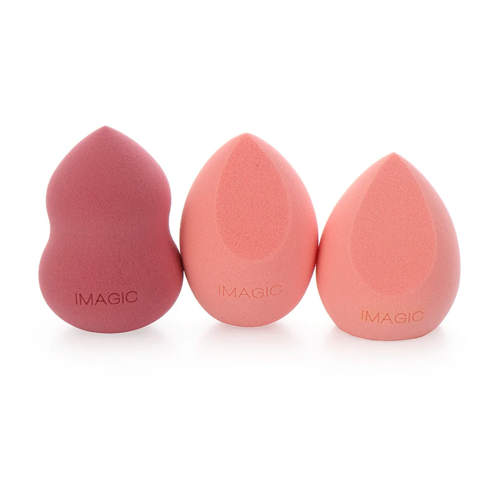 3 Pcs Set C 1/3 шт., модный спонж для пудры в форме эллипса, мягкий макияж, косметический Гладкий тональный крем, тональный крем, женские косметические инструменты для макияжа - Цвет: 3 Pcs Set C