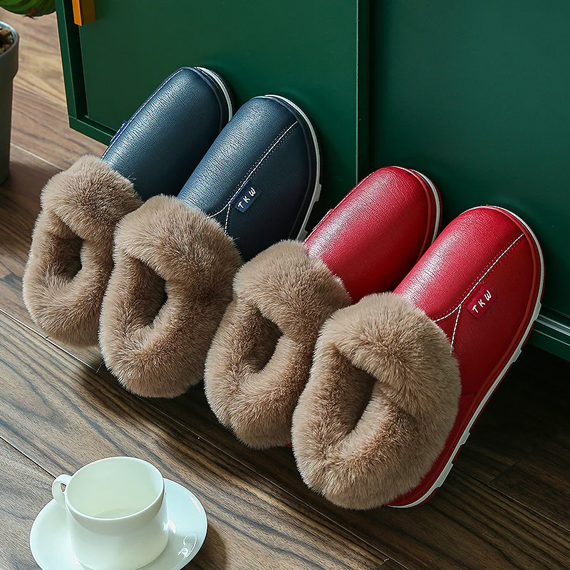 

2021 Women's Autumn Shoes Waterproof Winter Couples Snow Boots Flat with Outdoor Thick-soled Non-slip Warm Plush Female Shoes