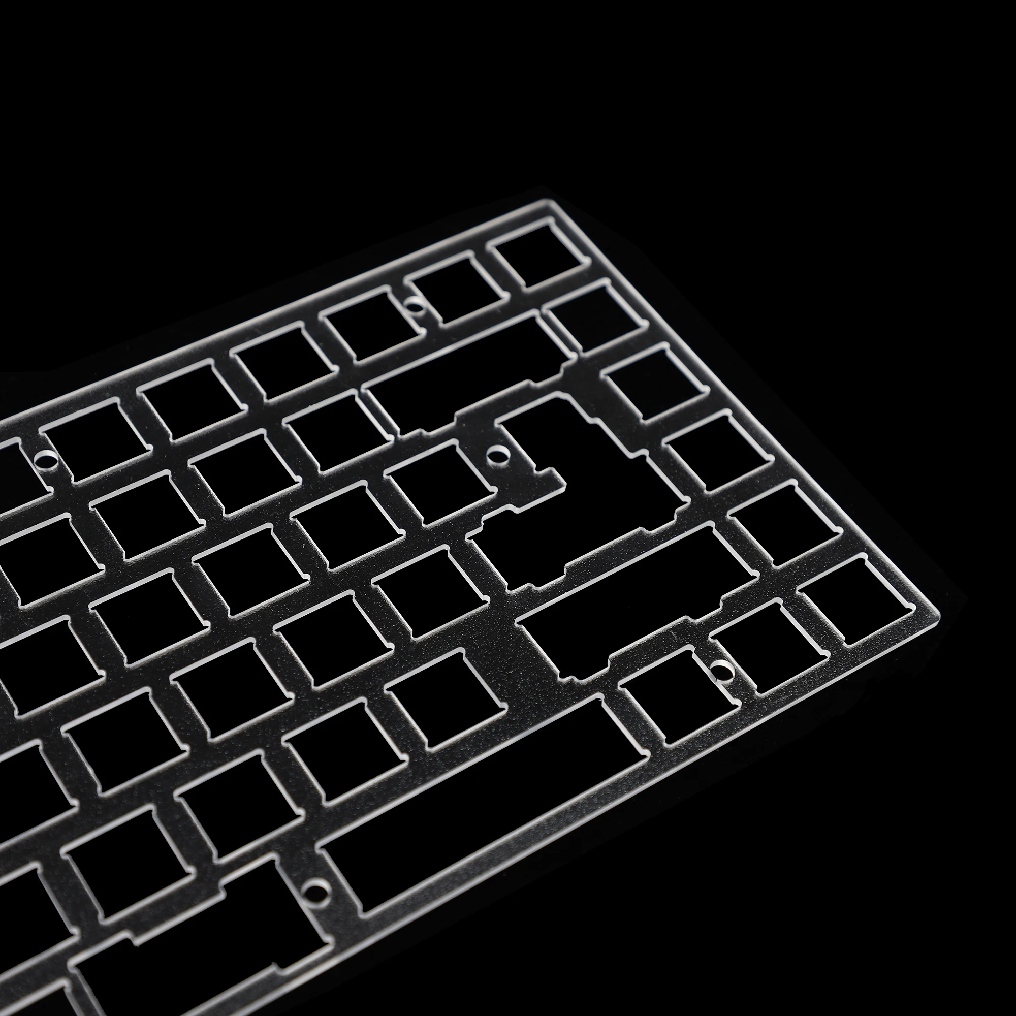 YMDK YMD75 KBD75 V1 V2 PC Plate для 75% 84 клавиатуры ANSI ISO макет |