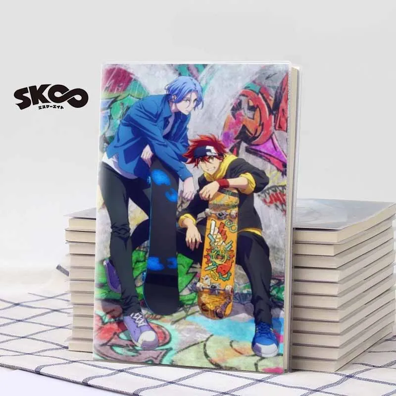 

Блокнот со снежными мультяшными героями аниме SK EIGHT SK8 The Infinity MIYA REKI, блокнот для дневника, канцелярские принадлежности для студентов, блокно...