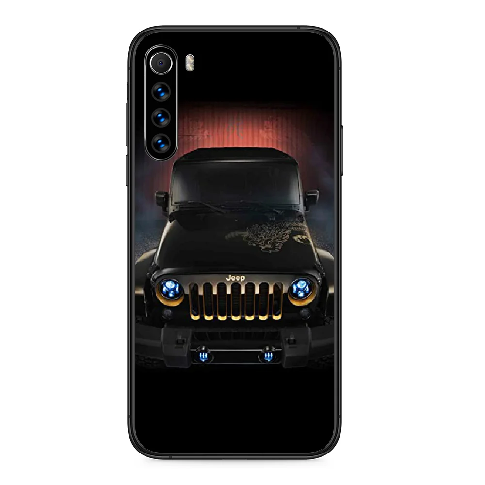 

Super Jeeps Car Logo Phone case For Xiaomi Redmi Note 4A 4X 5 6 6A 7 7A 8 8A 4 5 5A 8T Plus Pro black funda soft back art