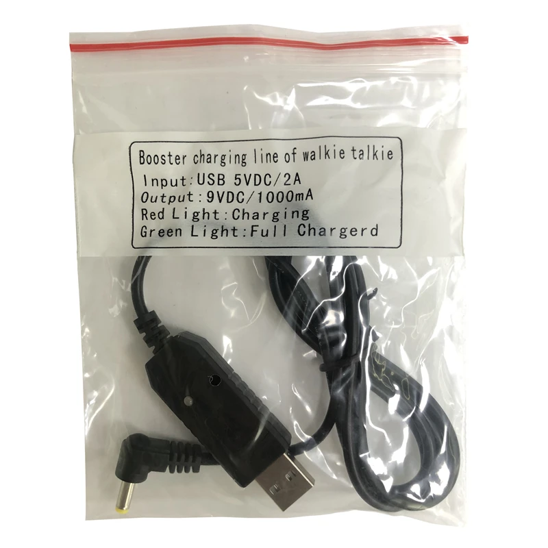 Baofeng UV-10R USB Charging Cable Walkie Talkie Extend The Battery USB Charge Convenient Charger UV10R/UV5R Pro USB-Charge 2021