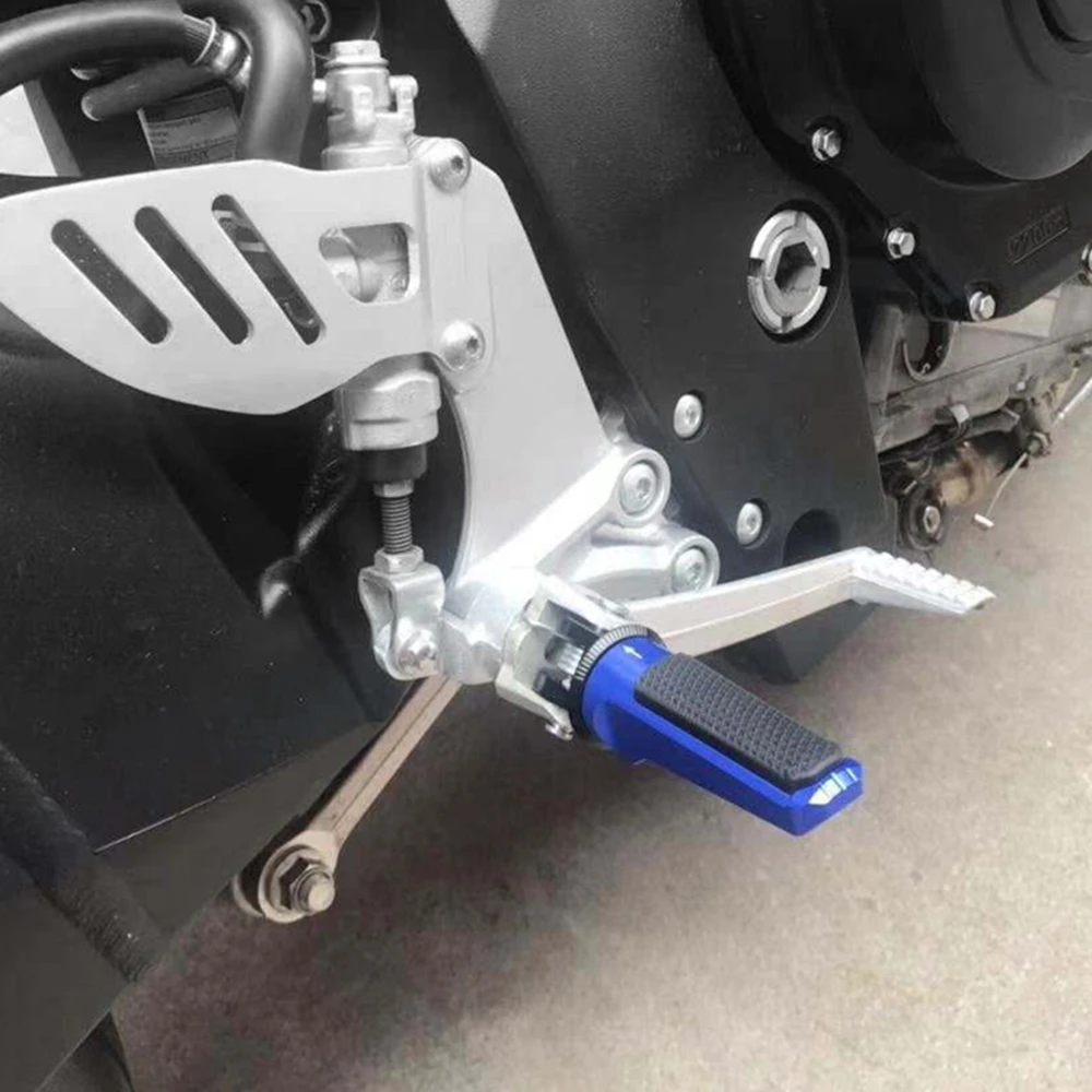 Передние Подножки для Yamaha MT07 MT09 Tracer FZ6 Fazer FJR1300 A AS XSR700 XSR900 SCR950 XJ6 | Автомобили и