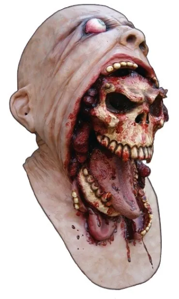 Demon Parasite Zombie mask Latex Accoutrements Vampire Skull party Halloween scary terror masks horror mascaras latex realista | Дом и сад