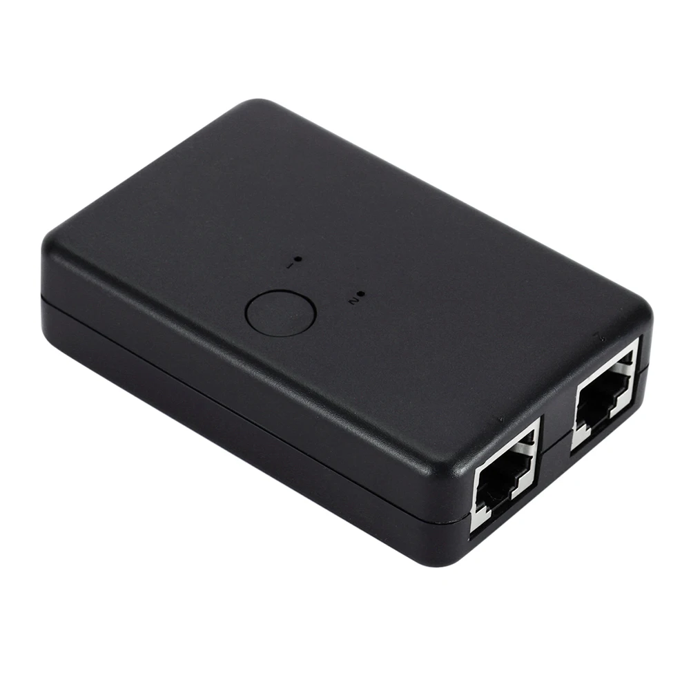 Медиа-конвертер 2 RJ45 1 SC 10/100 МГц Быстрый Ethernet-коммутатор конвертер 20 км Ethernet мини