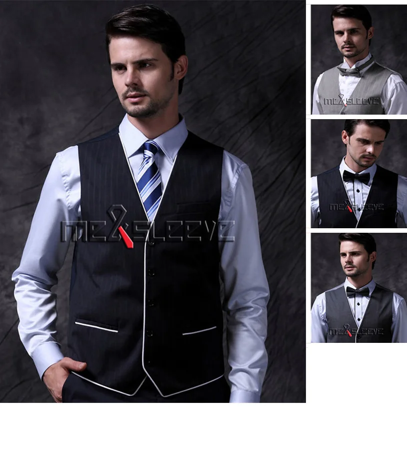 Мужской костюм Официальный роскошный модный жилет | Мужская одежда