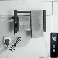 aluminum bathroom accessories electric towel bar towel dryer rack 45%e2%84%83 70%e2%84%83 towel warmer and towel holder for bathroom