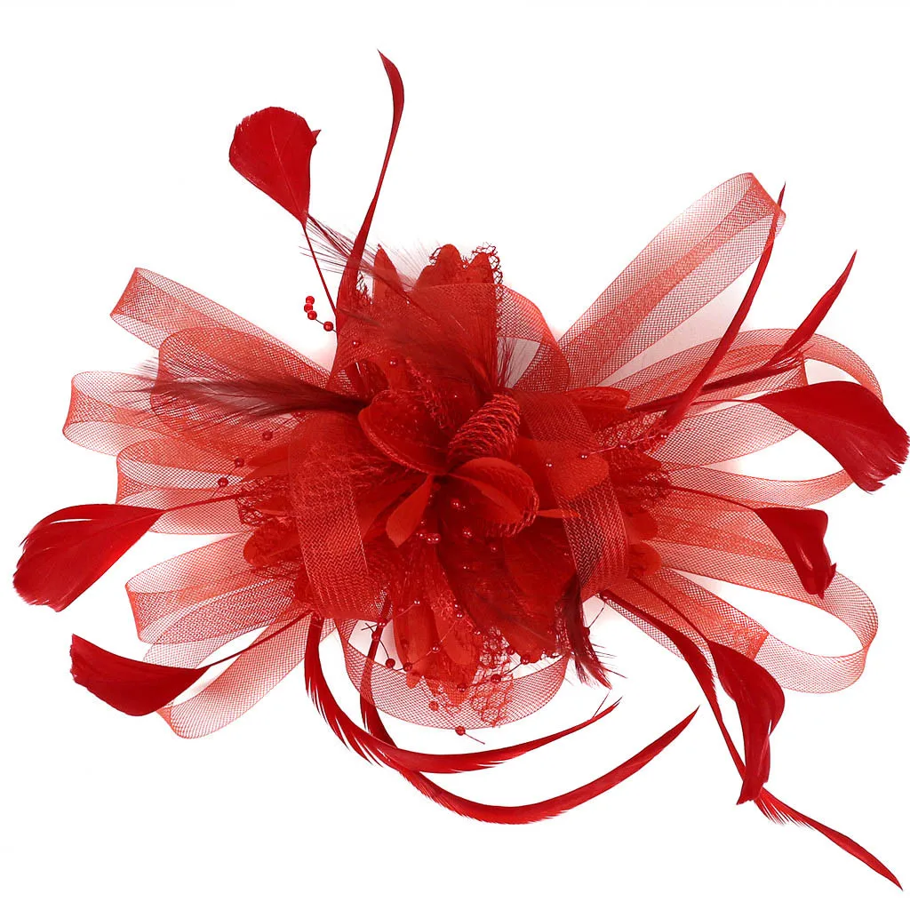 2020 Хэллоуин повязка на голову из перьев для женщин Фестивальная лента с перьями и