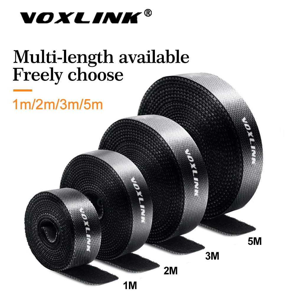 Кабель VOXLINK 0 5 м/1 м/2 м/3 м/5 м ремешок для хранения кабеля на липучке iPhone XiaomiSamsung