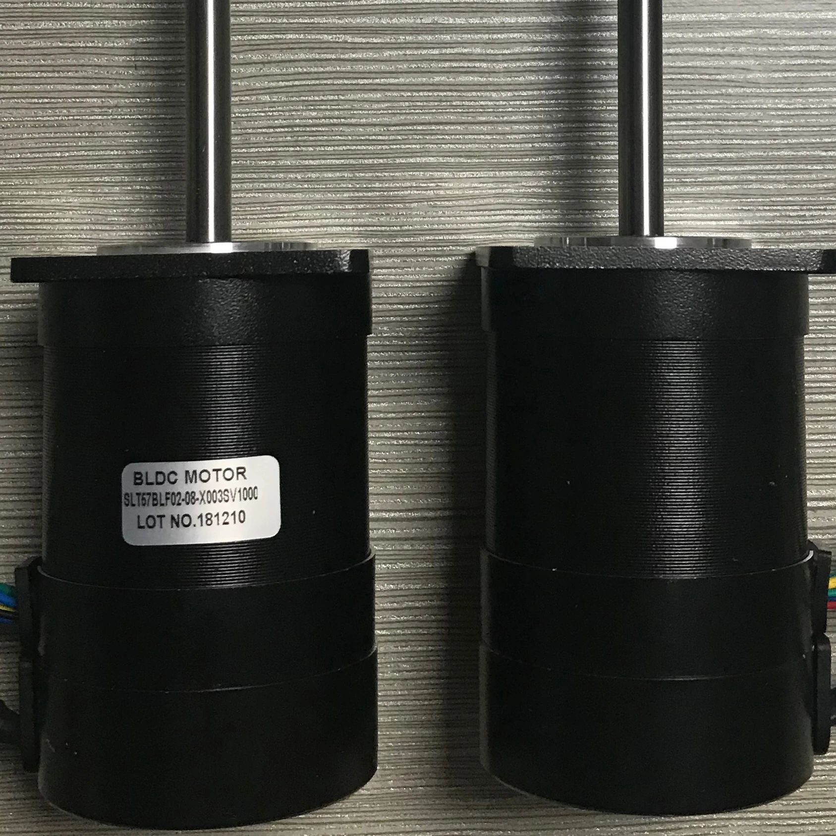 57mm bldc motor with 1000ppr encoder for drone system 150mm shaft