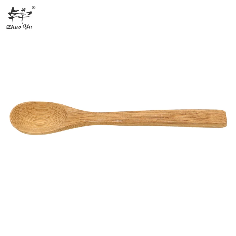 

10 PCS Wooden Spoon Ecofriendly Tableware Bamboo Scoop Coffee Honey Tea Spoon Stirrer