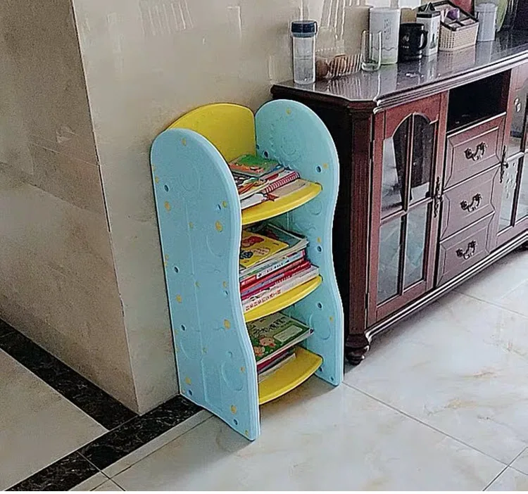 

Children's small bookshelf bay window small bookcase toy cabinet cute cartoon baby bookshelf small bookshelf storage rack