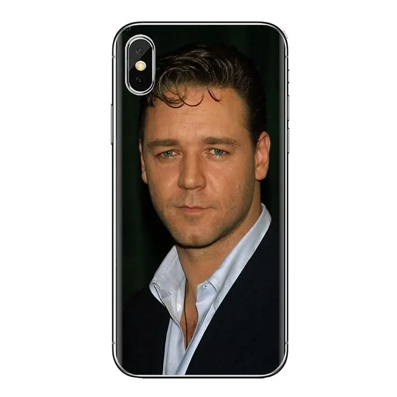 Soft Shell Крышка Russell Crowe мужской актера портрет для LG G3 G4 мини G5 G6 G7 Q6 Q7 Q8 Q9 V10 V20 V30 X