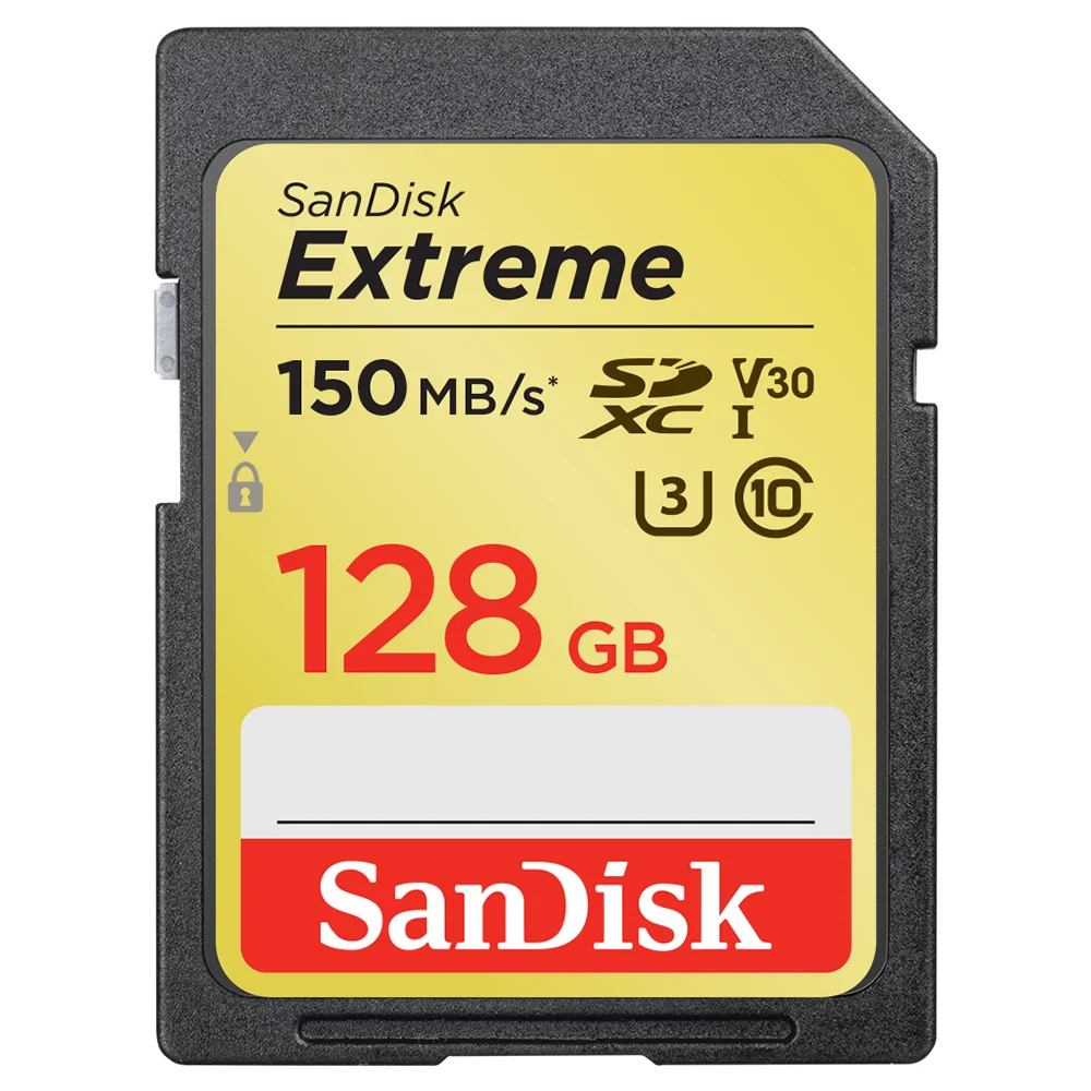 Двойной Флеш-накопитель SanDisk Extreme карты памяти sd карта, 32 ГБ, micro sd карта SDHC/SDXC Class10 C10 U3 V30 sd карты 128 Гб 64 Гб 150 МБ/с. UHS-I для Камера