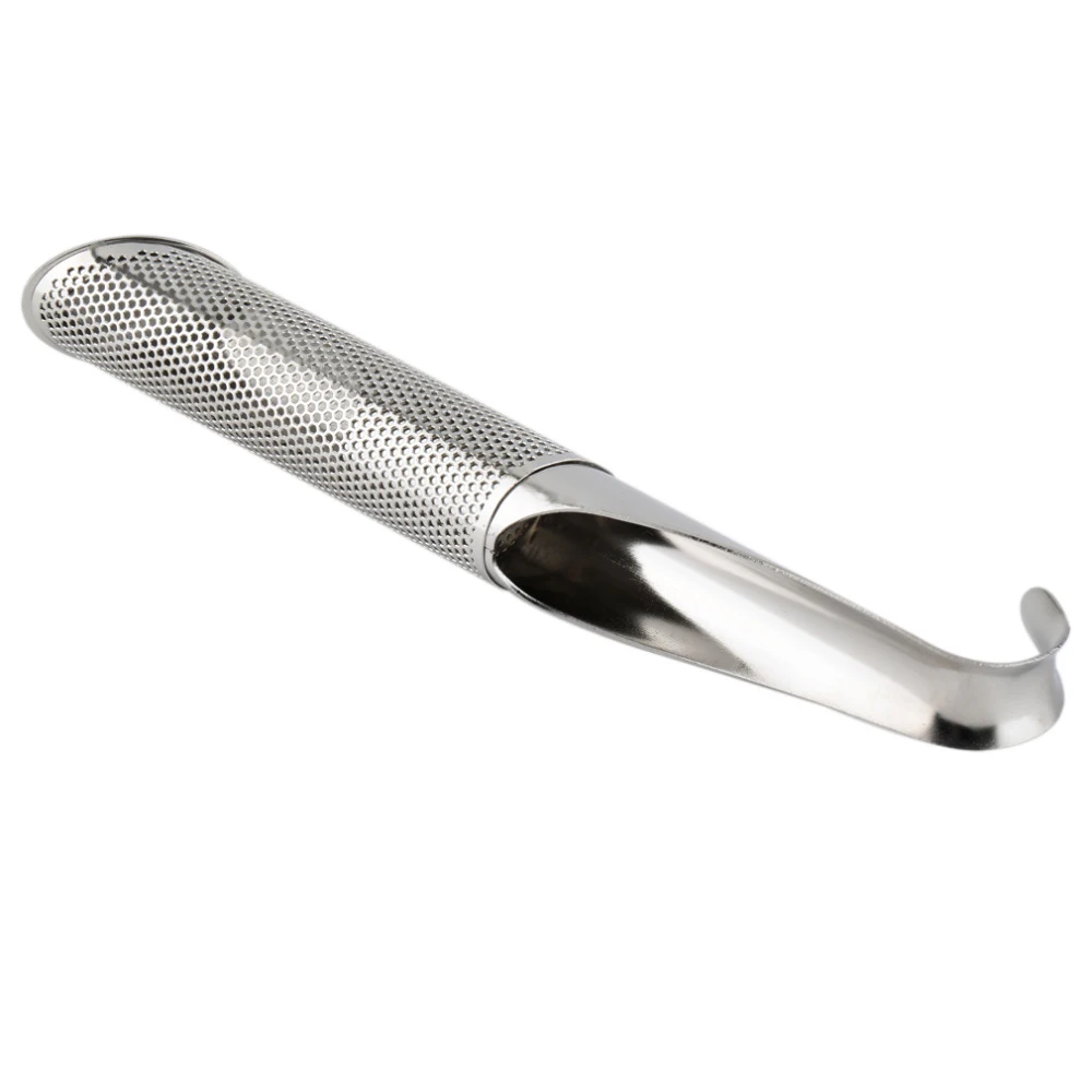 

Kitchen Accessories new Tea Strainer Amazing Stainless Steel Infuser Pipe Design Touch Feel Holder Spoon Filter Tool