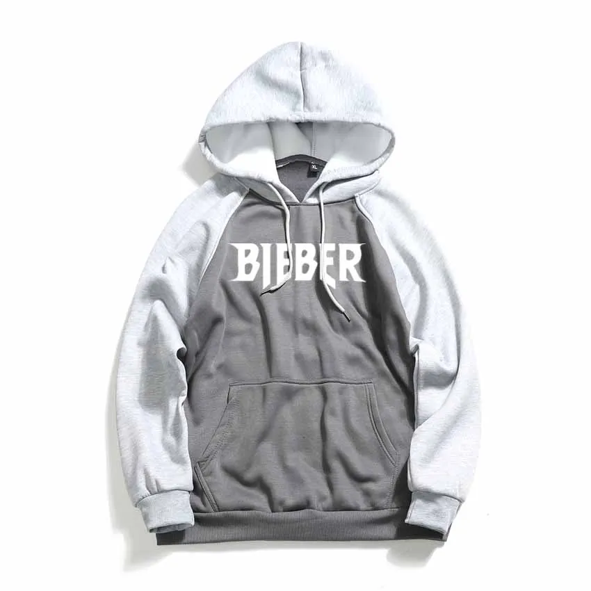 

BIEBER Hoodies Men Hooded Sweatshirt Autumn Winter Hoodie Long Sleeve Male Hoodie Casual Hip Hop Casual Sweatshirts Man Hoody