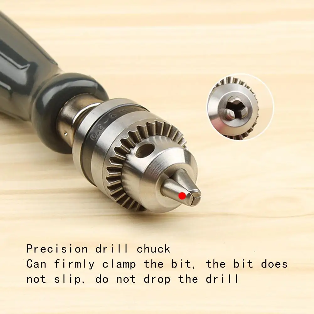 

Manual Drilling Tool for DIY Craftwork Hand Drilling Tool Hand Twist Drill Set Multifunction Hand Twist Drill DIY Tool