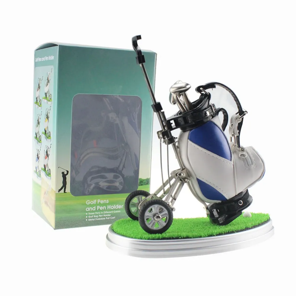 CRESTGOLF ручки для гольфа с держателем сумки новые подарки 3 шт. алюминиевой ручкой