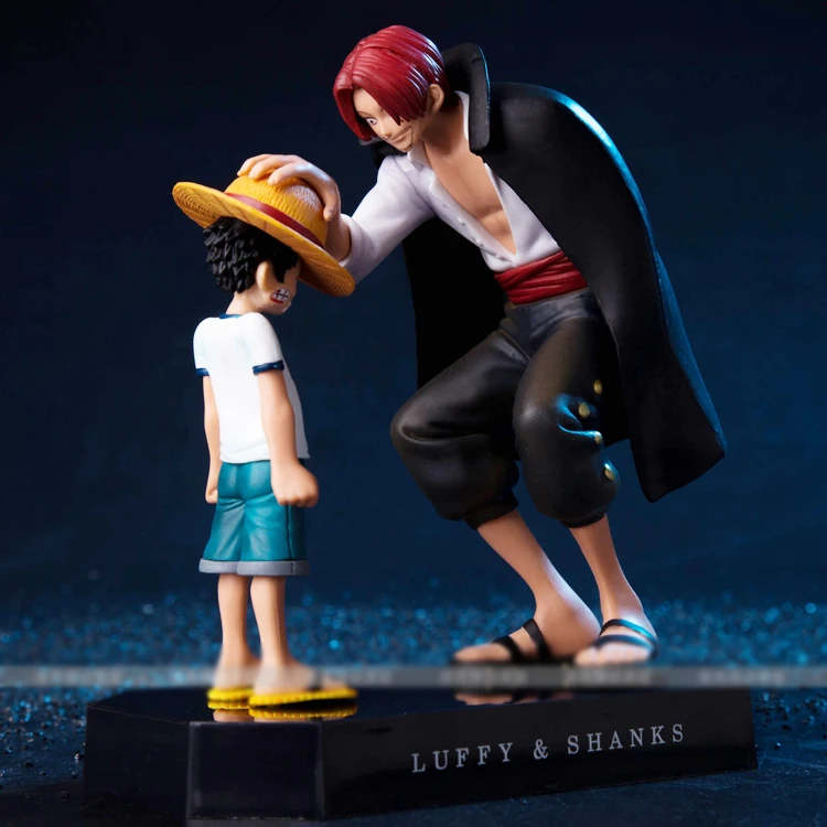 Аниме One Piece четыре императора Shanks соломенная шляпа Luffy ПВХ фигурка Веселая Кукла