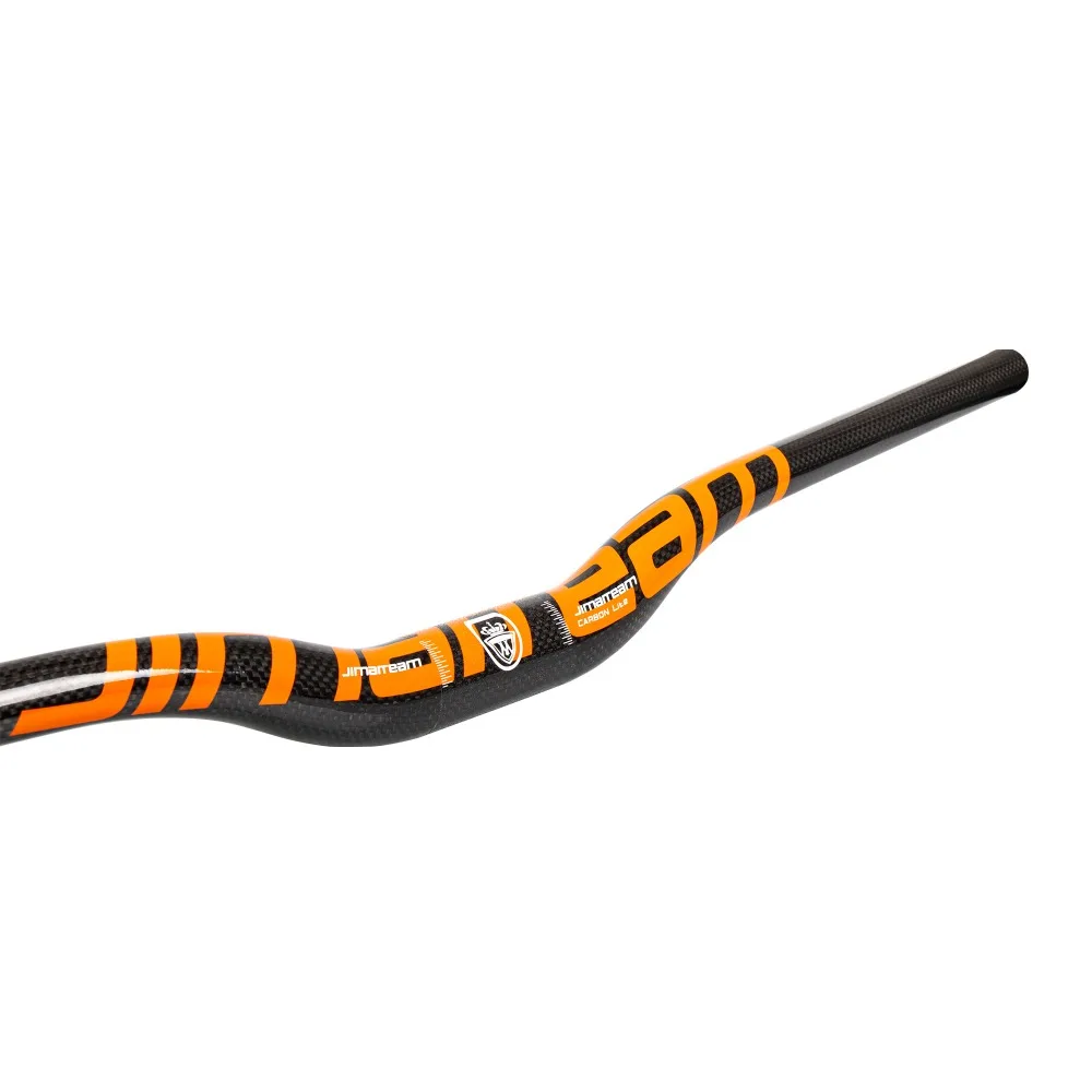 Американский бренд JIMAITEAM 3kCarbon MTB руль плоский или подъемный руль 31,8*580/600/620/640/660/680/700/720/740/760/мм