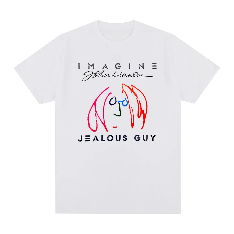 

john Lennon Vintage 1980 Imagine T-shirt Cotton Men T shirt New TEE TSHIRT Womens Tops