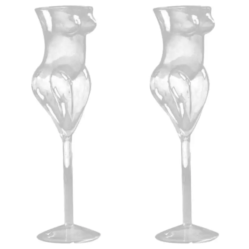 

#1Creative Crystal Glass Human Body Red Wine Glass Borosilicate Beauty Goblet (the Order Packaging Must Be Foam And Paper Box)#1