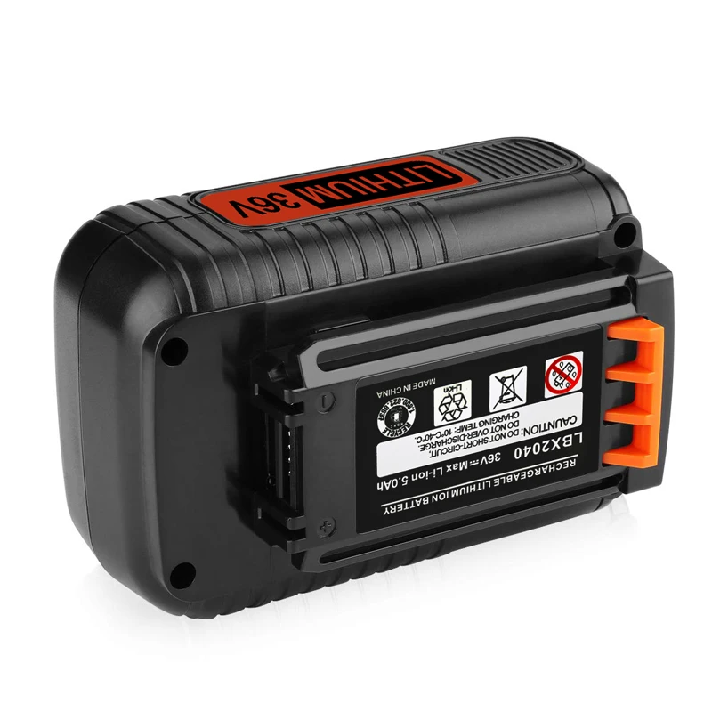 Перезаряжаемая литиевая сменная батарея для Black & Decker LBX2040 LBXR36 LBXR2036 BL2036 LBX1540 LST136W