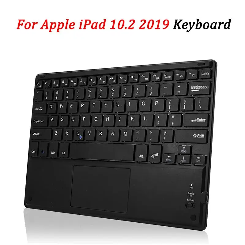Bluetooth клавиатура для iPad 7 поколения с тачпадом|Клавиатуры планшетов| |