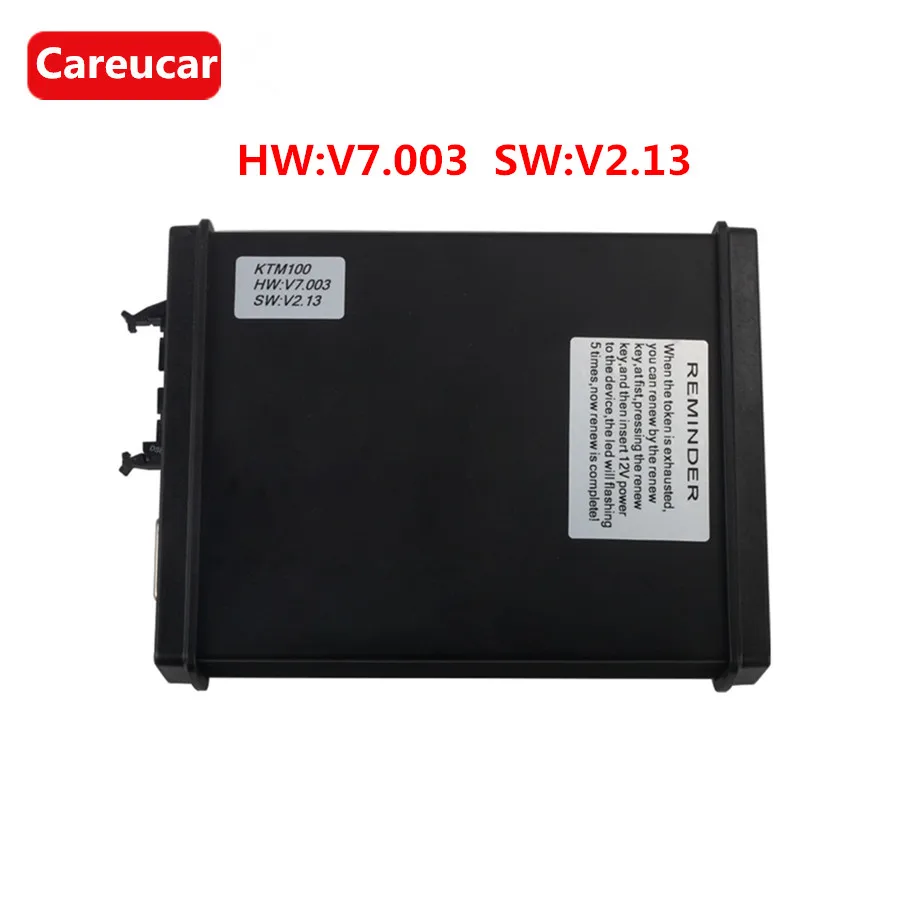 KTAG V2.13 KTAG FW V7.003 KTM100 KTAG ECU Инструмент для программирования мастер-версия может выбрать ECM TITANIUM V1.61 с 18475 Драйвером - Цвет: Черный