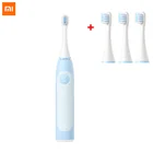 Оригинальная мощная звуковая электрическая зубная щетка Xiaomi Mitu с USB зарядкой, детская электронная моющаяся отбеливающая зубная щетка