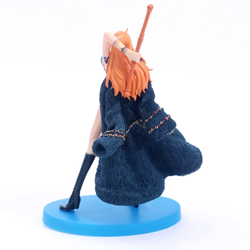 

One Piece Anime Characters Sexy Beautiful Blue Clothes Nami Boxed Model Toys Action Figure Doll Children's Gift Girl Gift Toy