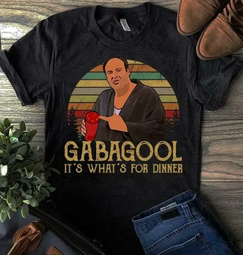 

Винтажная Футболка Gabagool-Gabagool it's What's For ужин