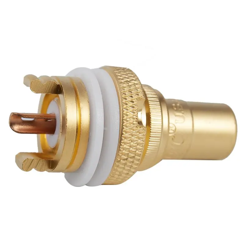 

8 X CMC Gold plated RCA Phono CHASSIS SOCKETS Female Professional AMP HIFI RCA socket gold plated lotus female seat