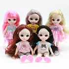 Кукла шарнирная 2020, 16 см, 112, с одеждой, 13 подвижных шарнирных кукол, игрушки для детей, красивое платье ручной работы, подарок для девочек