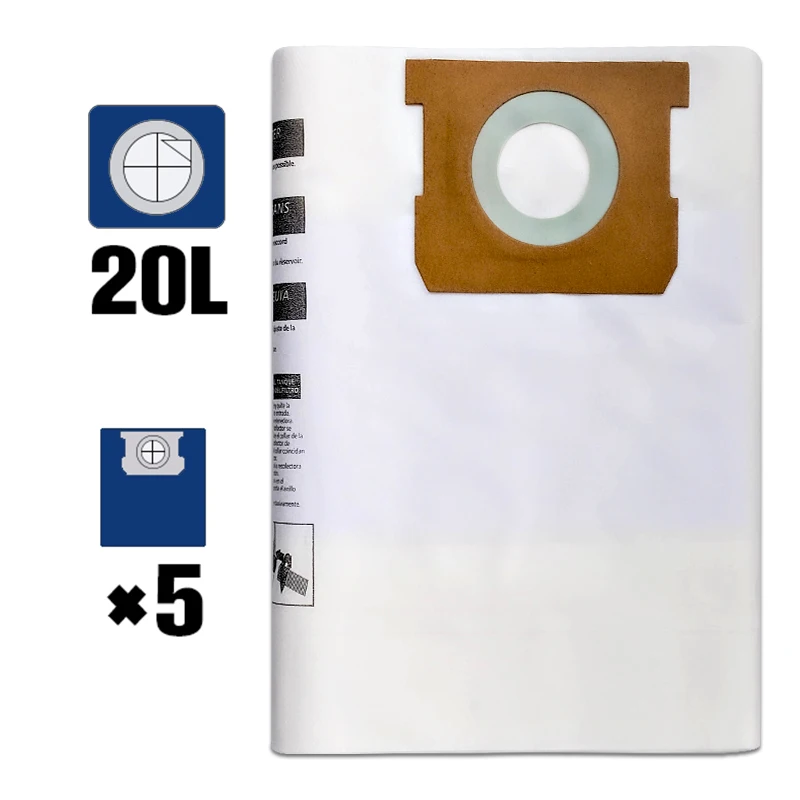 

Одноразовые пылесборники VacMaster 950127/950128 (5 шт.)