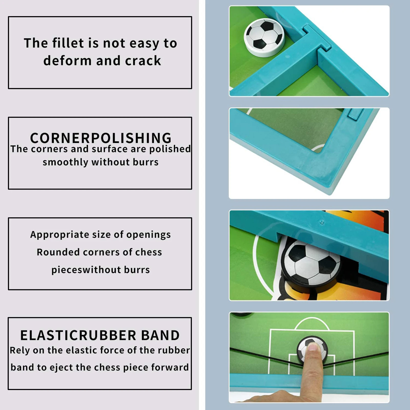 Настольный футбол игрушка легкий компактный системная плата игрового процесса