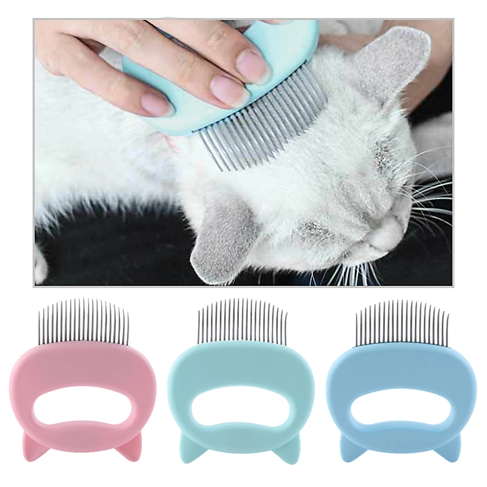 Расческа и щетка для домашних питомцев ручка в форме ракушки ухода за домашними