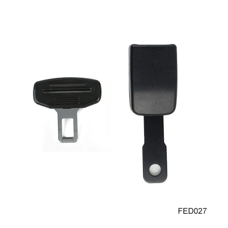 

Black Released Push Button Buckle Tongue 21.5mm Seat Belt Buckle (FED027)