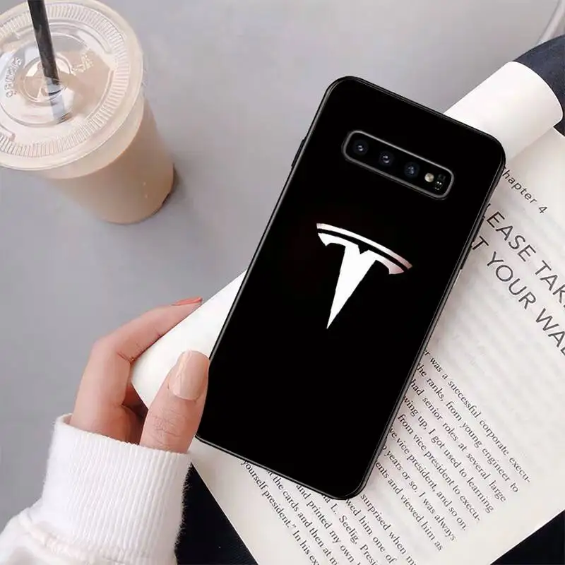

Luxury Car Tesla Phone Case For Samsung Galaxy S6 S7 Edge Plus S8 S9 S20Plus S20ULTRA S10lite 2020 S10 Cove Fundas Case