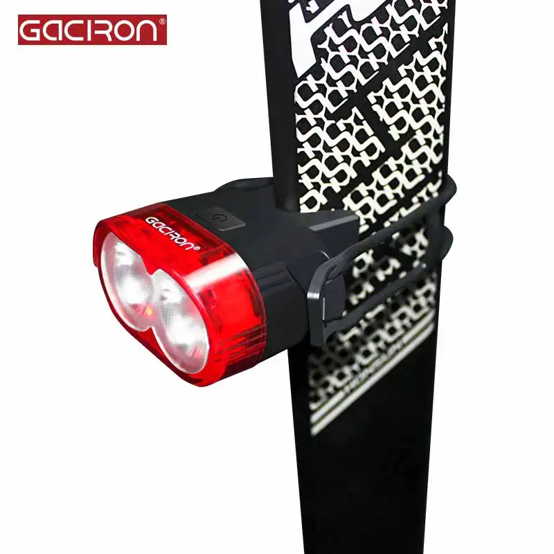 Задний фонарь для велосипеда Gaciron W09 умный датчик освещения задний s USB аксессуары