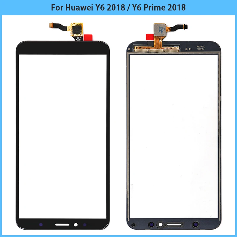 

New For Huawei Y6 2018 Touch Screen Panel Digitizer Sensor Lcd Front Outer Glass For Huawei Y6 Prime 2018 TouchScreen Replaceme