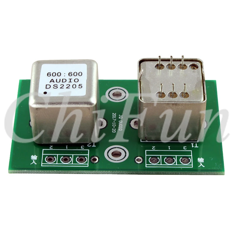 2 шт./600:600 пермаллой аудио изоляционный трансформатор сбалансированный и