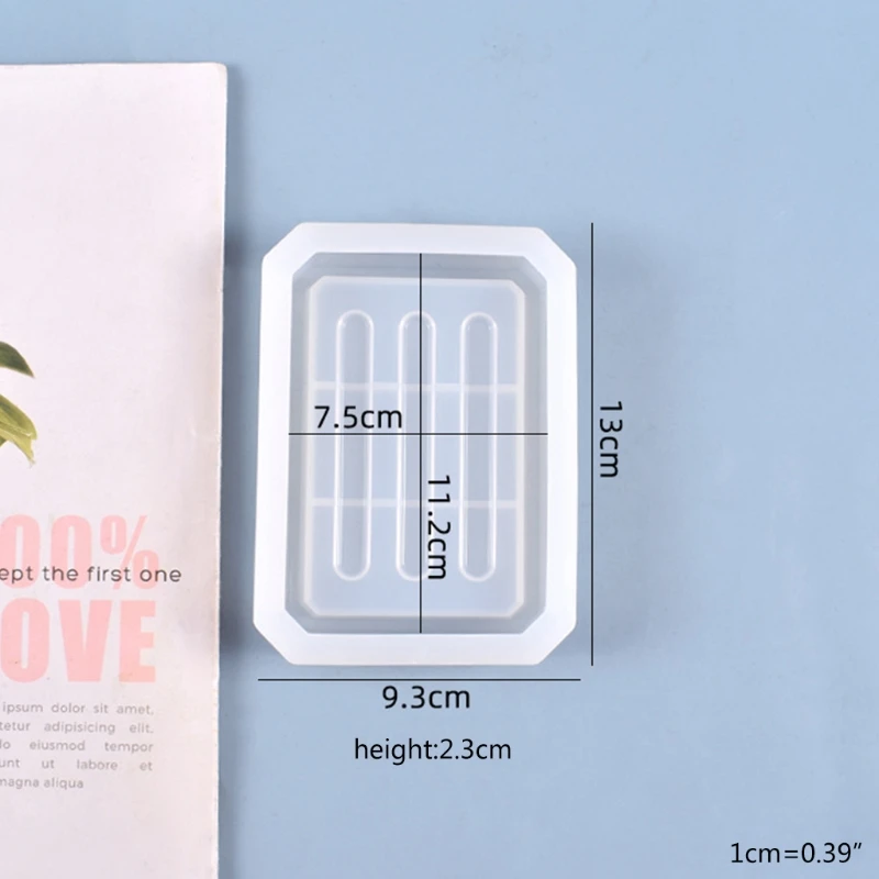 

Soap Storage Box Silicone Mould DIY Crafts Container Decorations Making Tool Crystal Epoxy Resin Mold