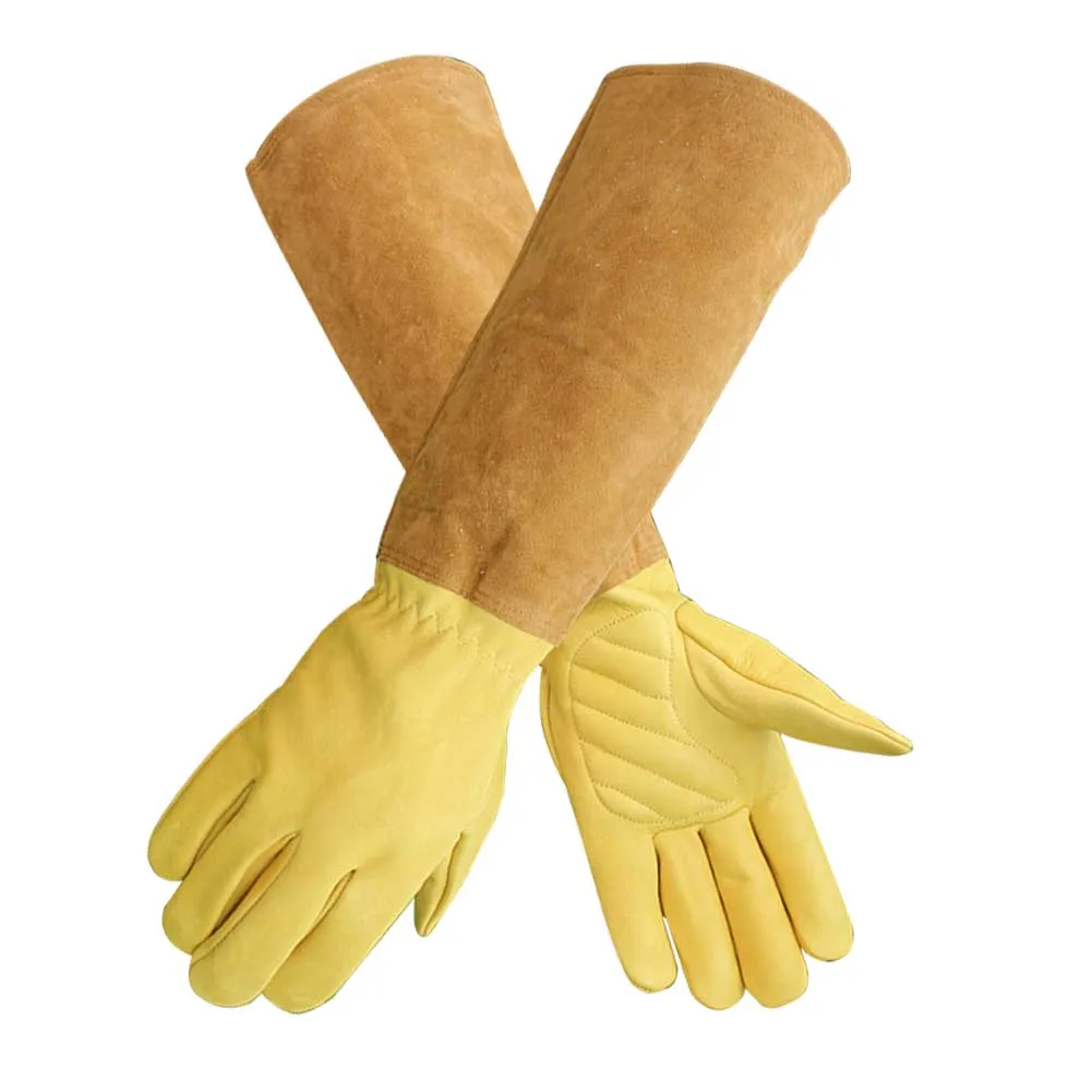 

Rose Pruning Cut Proof Trimming Long Sleeve Durable Gardening Gloves Beekeeping Non Slip Working Soft Thorn Puncture Resistant