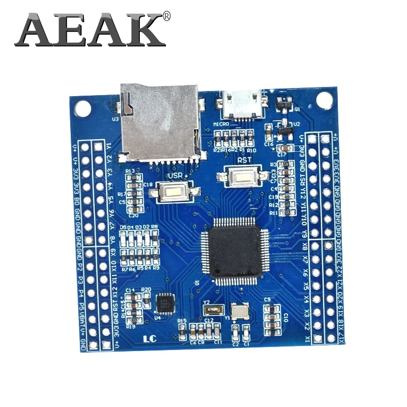 Макетная плата AEAK STM32 STM32F405RGT6 для MicroPython PyBoard STM32F405 Core|Интегральные схемы| |