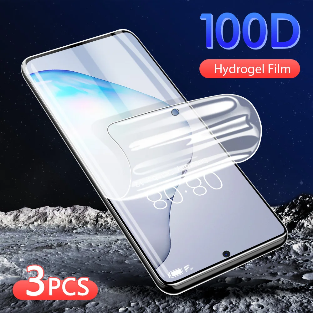 Гидрогелевая пленка для Samsung Galaxy A50 A70 A30 A40 A80 A90 M10 M20 M30 Note 8 10 Plus|Защитные стёкла и