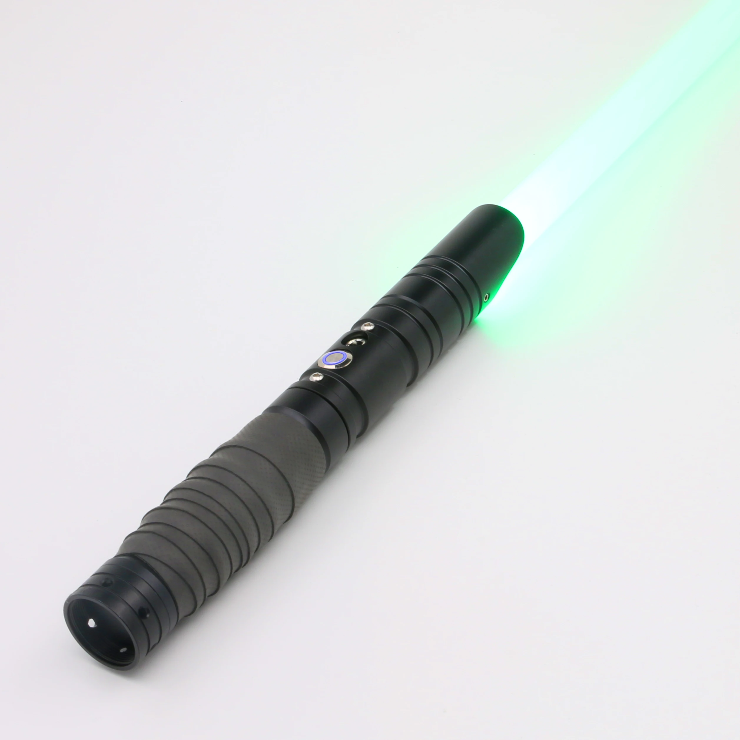 Sable de luz LED de 12 colores, empu&ntilde;adura de Metal pesado, X-TREX, ajuste de fuerza, 10 sondas, espada Blaster, regalo-2