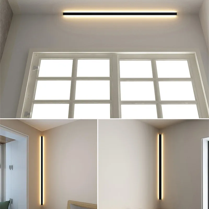 Минималистичный светодиодный настенный светильник современная спальня