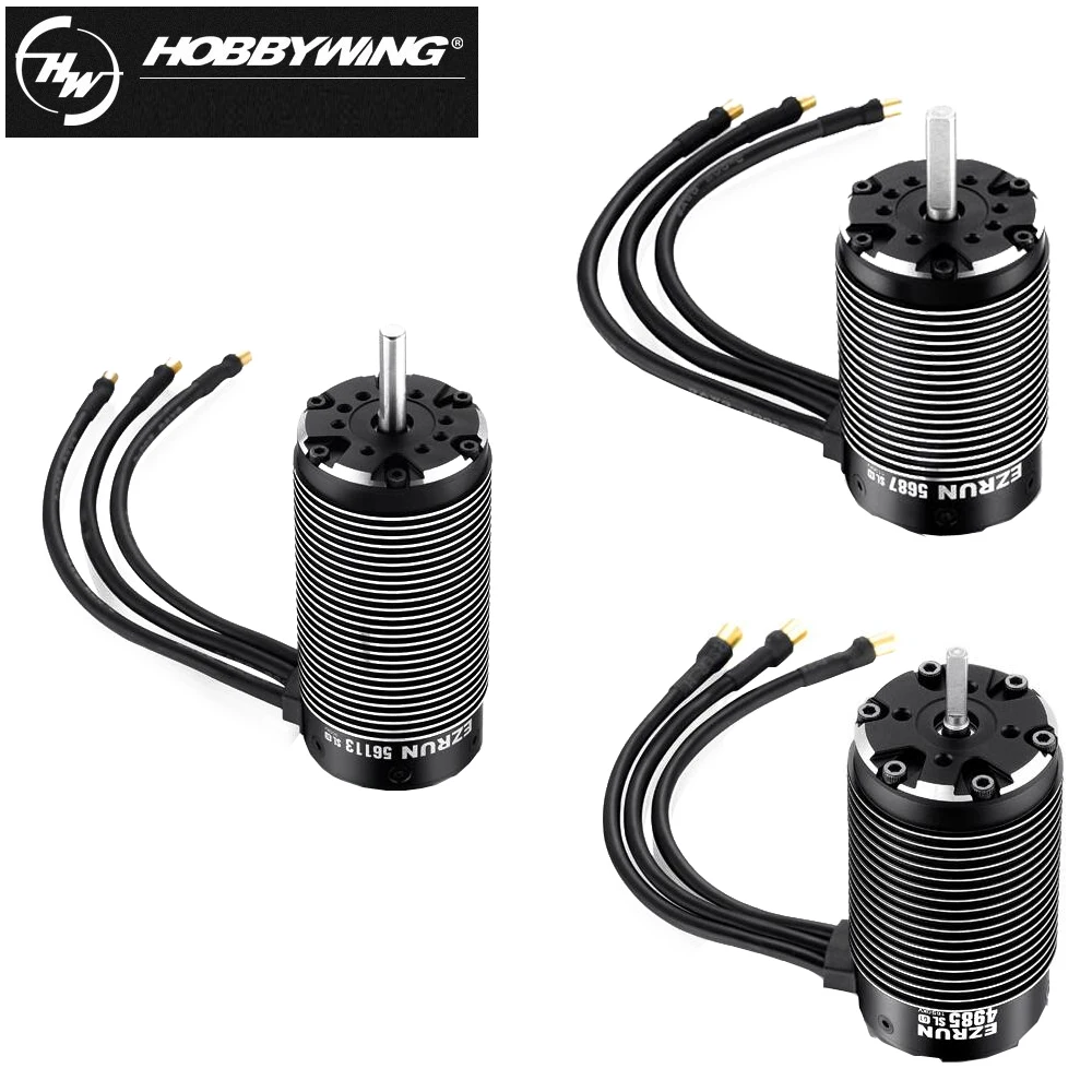 2 шт./компл. щеточный электронный регулятор скорости HobbyWing EZRUN SL 4985 1650KV/5687 1100KV