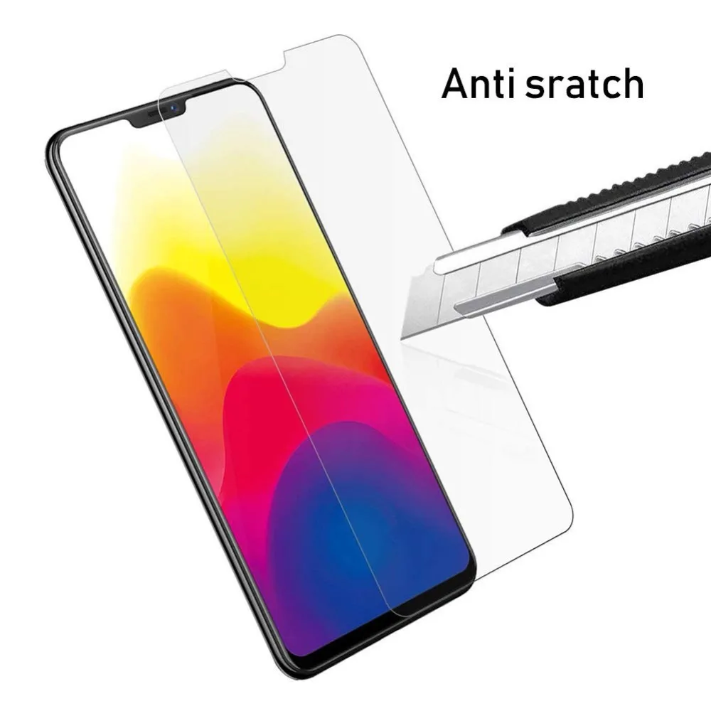 2.5D 9H 2 шт. защитная пленка из закаленного стекла для VIVO V9 Защита экрана прозрачное